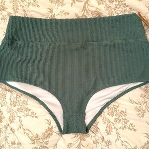 NWT PINK VS XXL HIGH-WAIST CHEEKY BIKINI BOTTOM